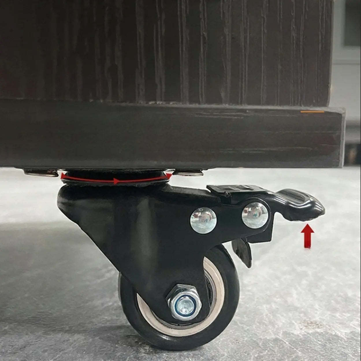Modern Marble Storage Dining Table with Wheels