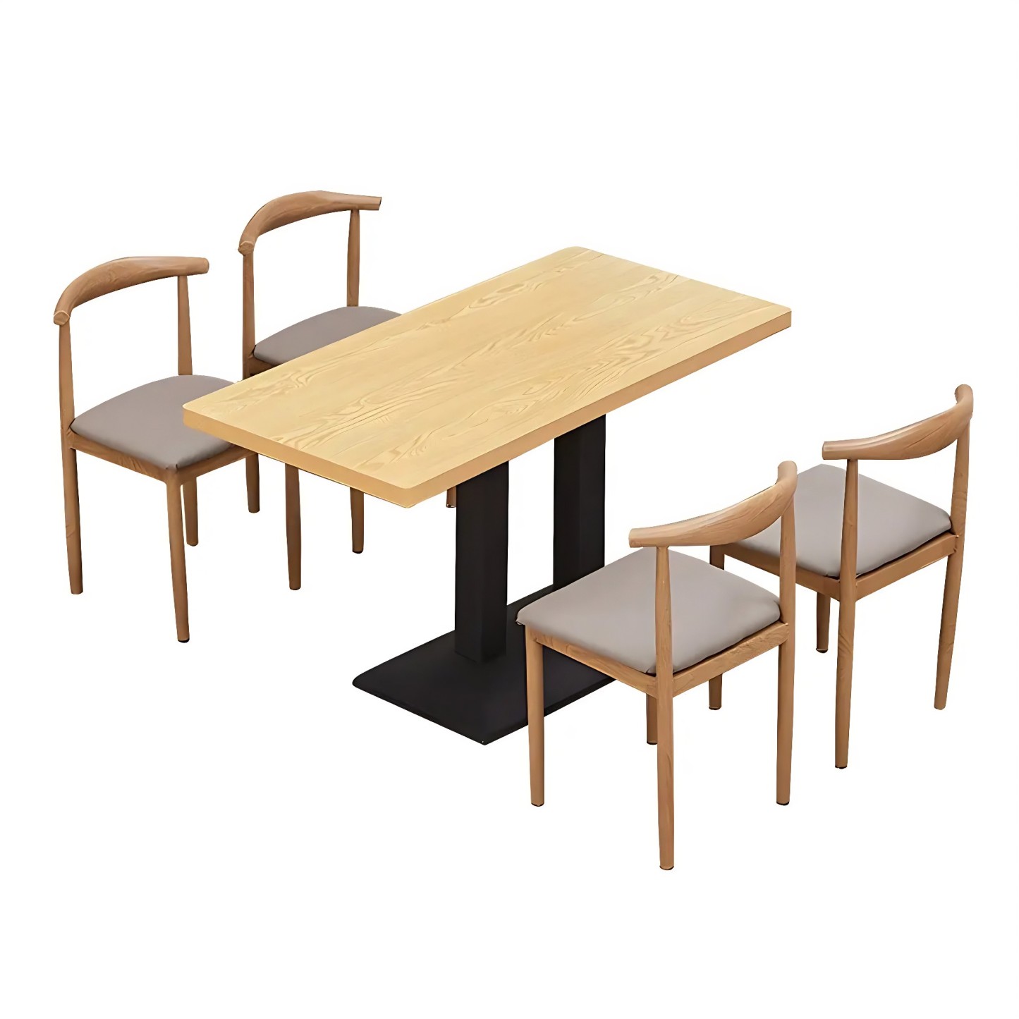 Modern Rectangular Wood Dining Table