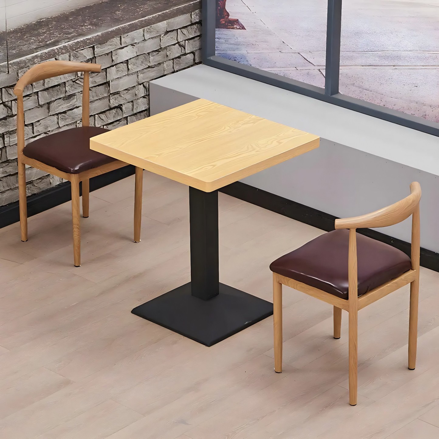 Modern Rectangular Wood Dining Table