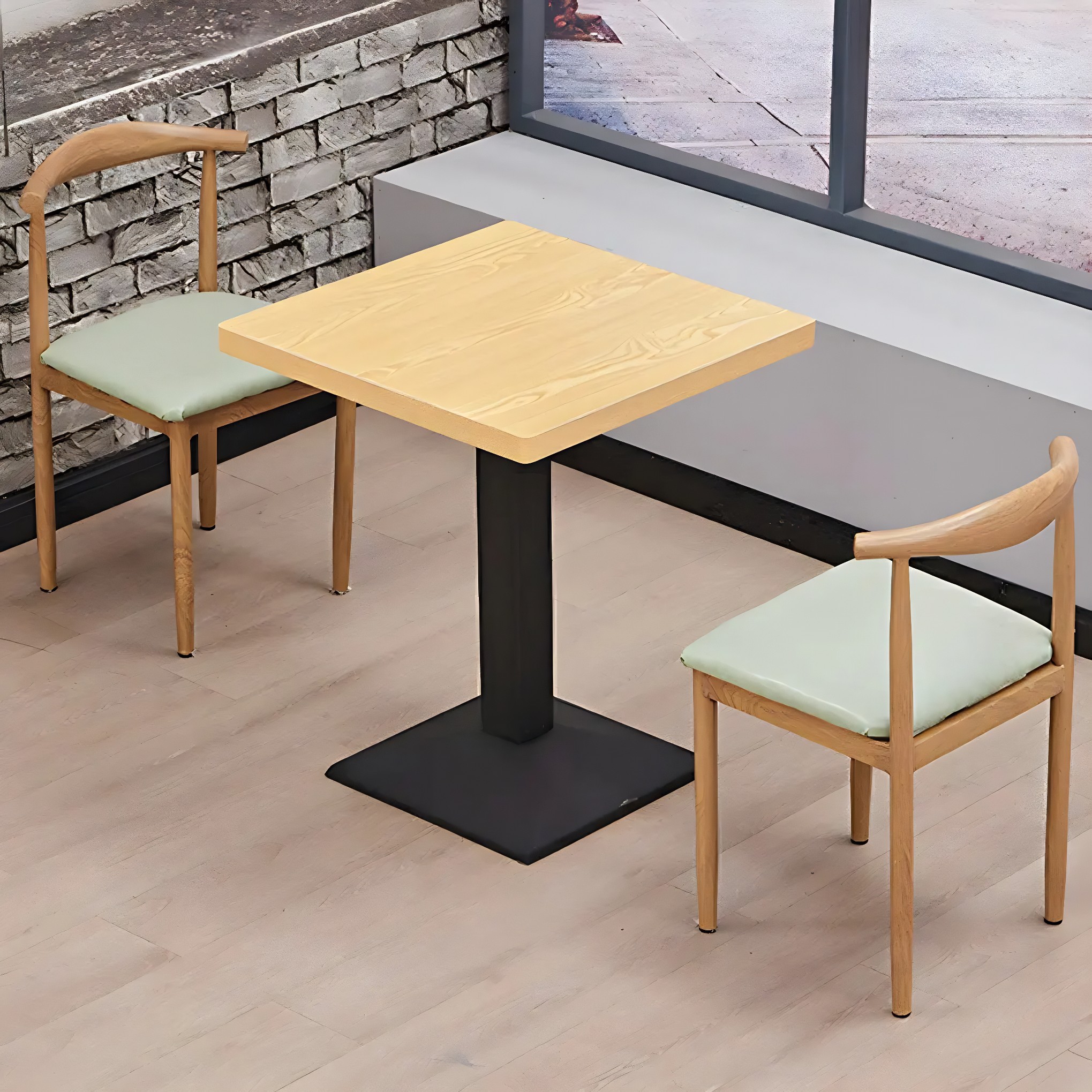 Modern Rectangular Wood Dining Table