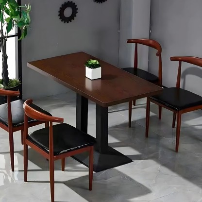 Modern Rectangular Wood Dining Table