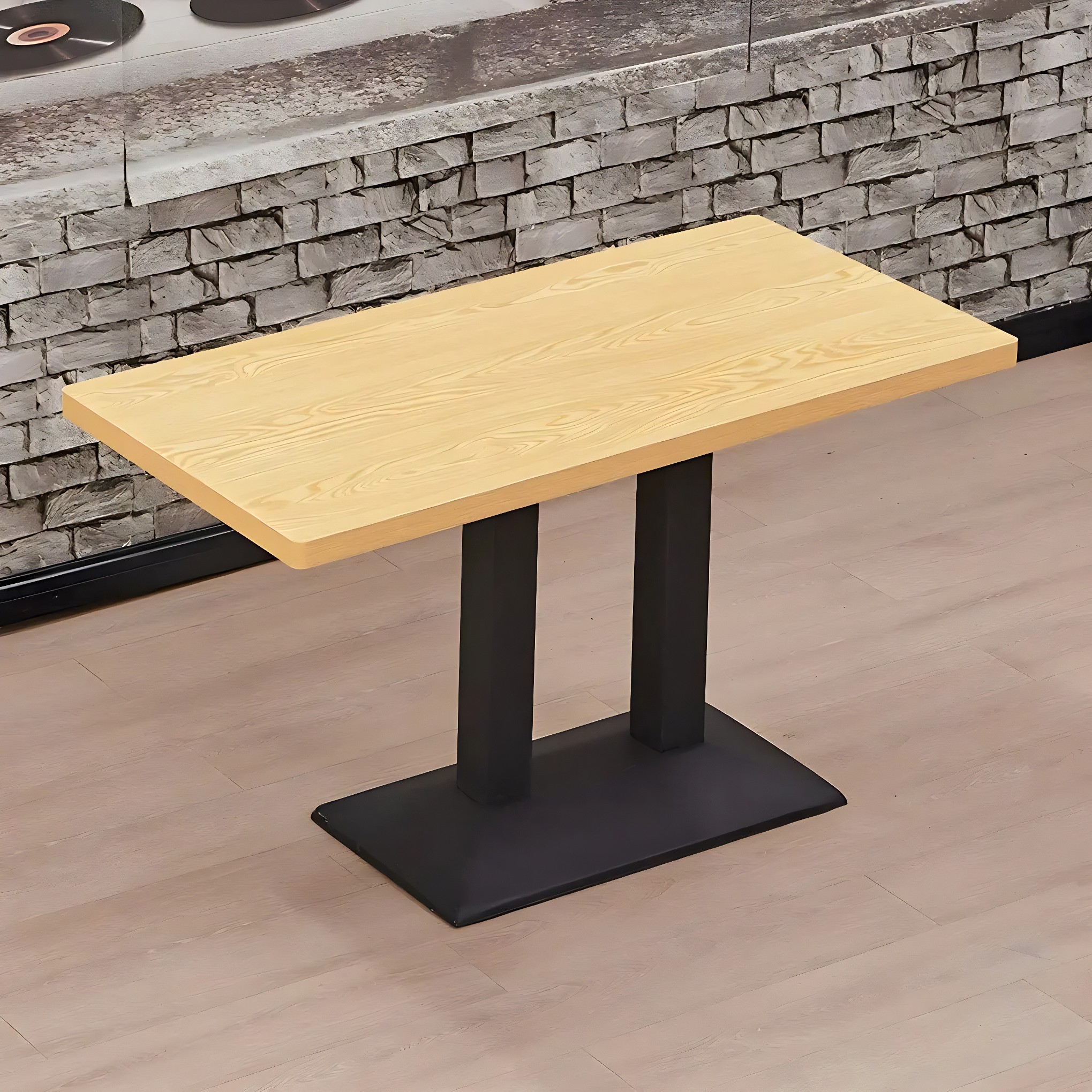 Modern Rectangular Wood Dining Table