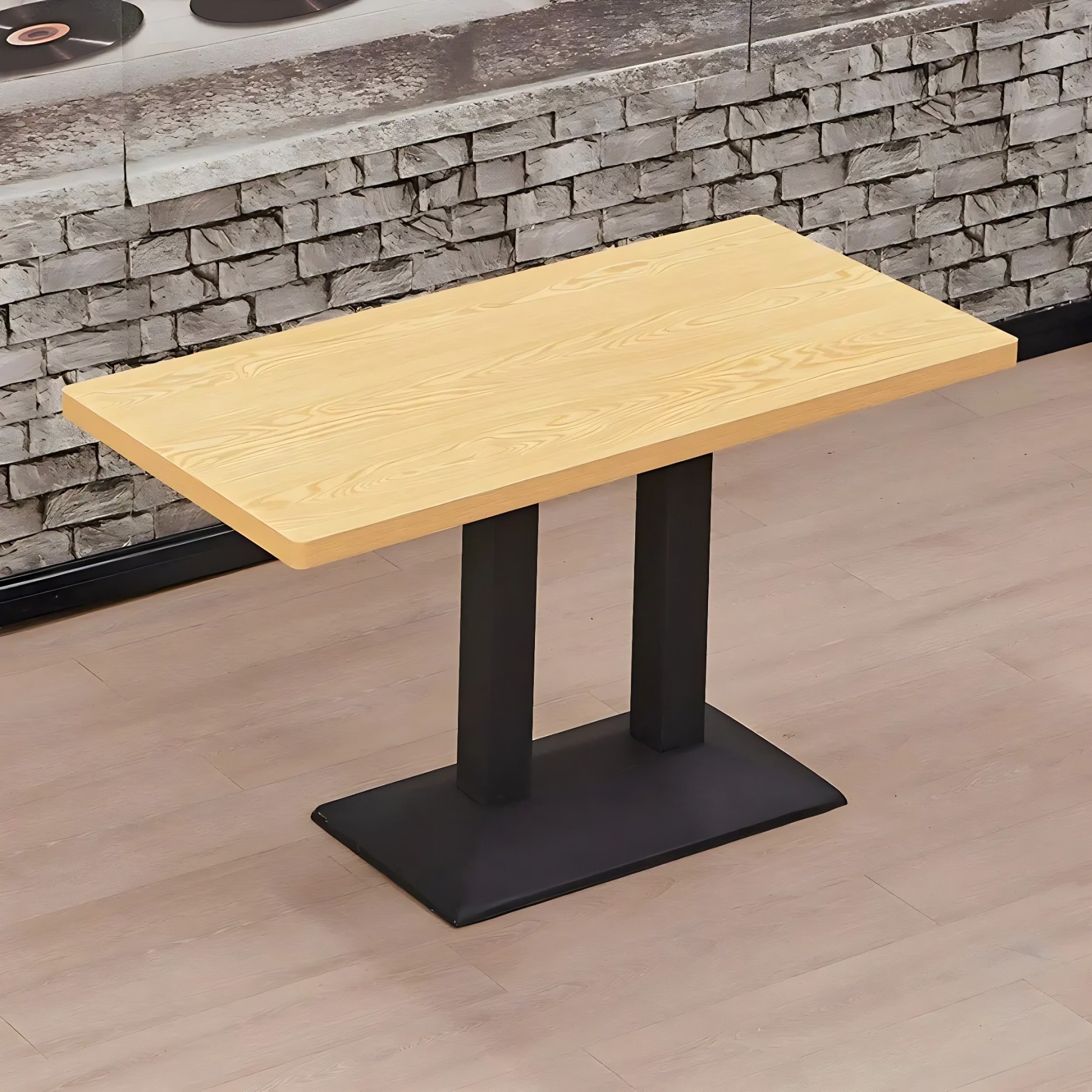 Modern Rectangular Wood Dining Table