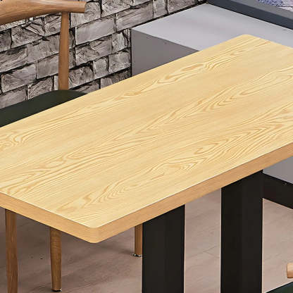 Modern Rectangular Wood Dining Table