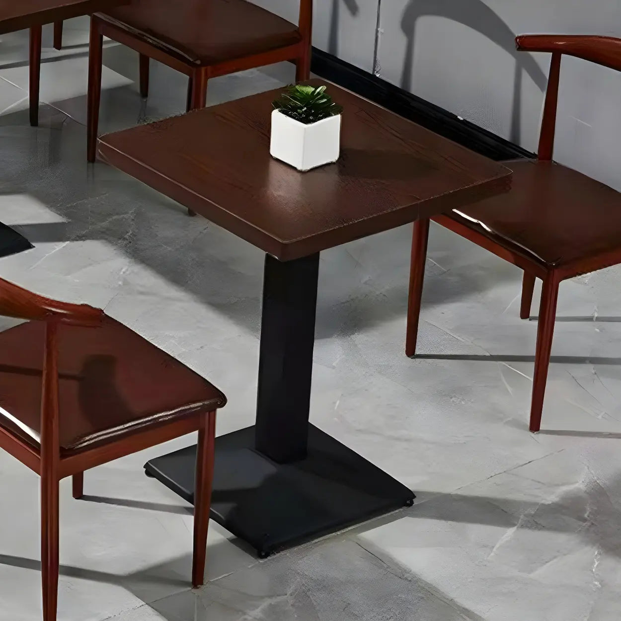 Modern Rectangular Wood Dining Table
