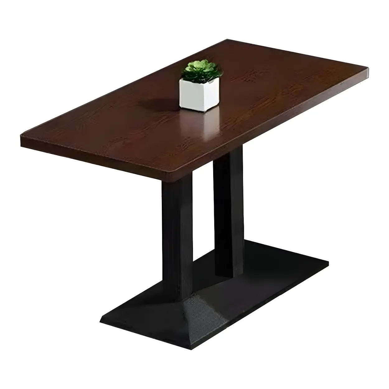 Modern Rectangular Wood Dining Table