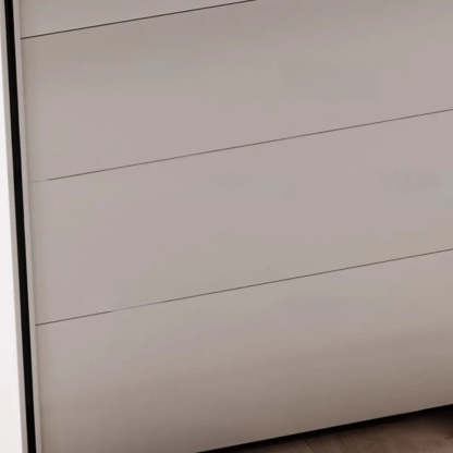 Modern White Wood Wall-Mounted Vanity Table