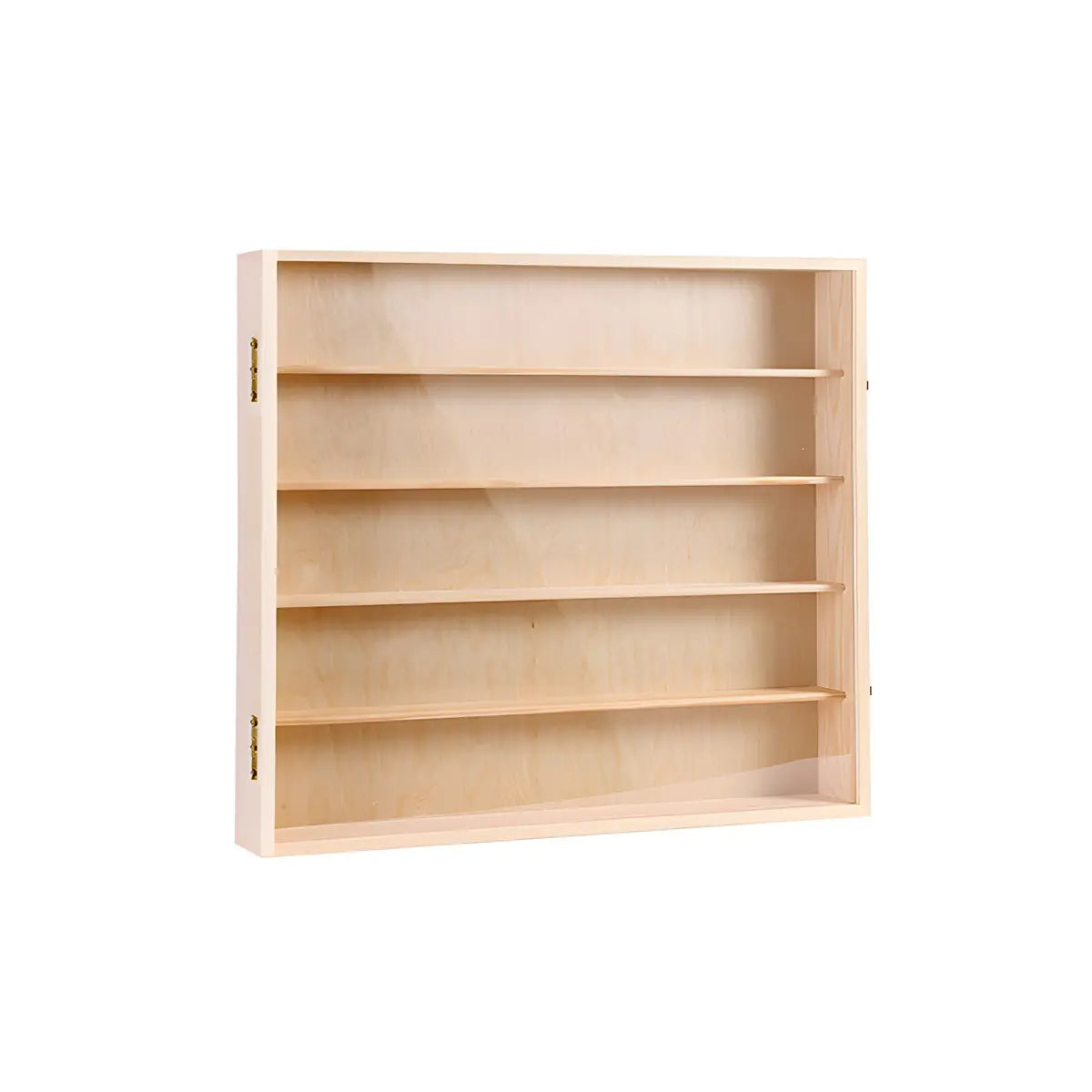 Rectangular Pine Display Cabinet