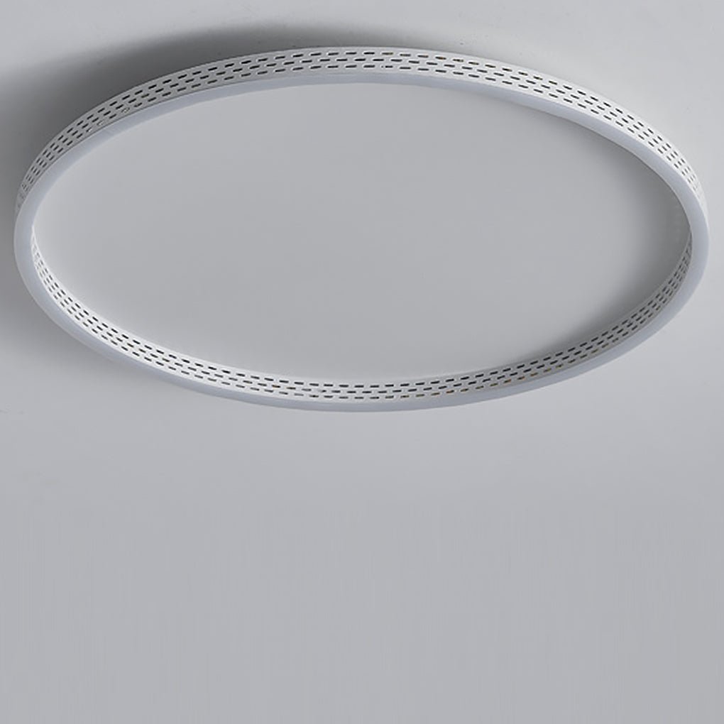 Modern Dimmable Hollow-Edge Flush Mount Ceiling