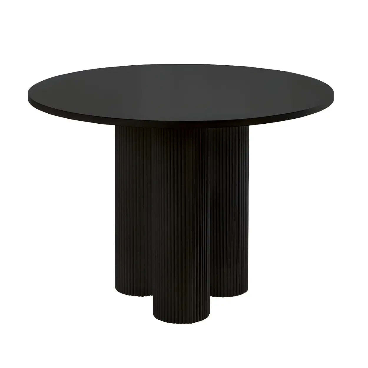 Lighom round wood dining tables for dining room