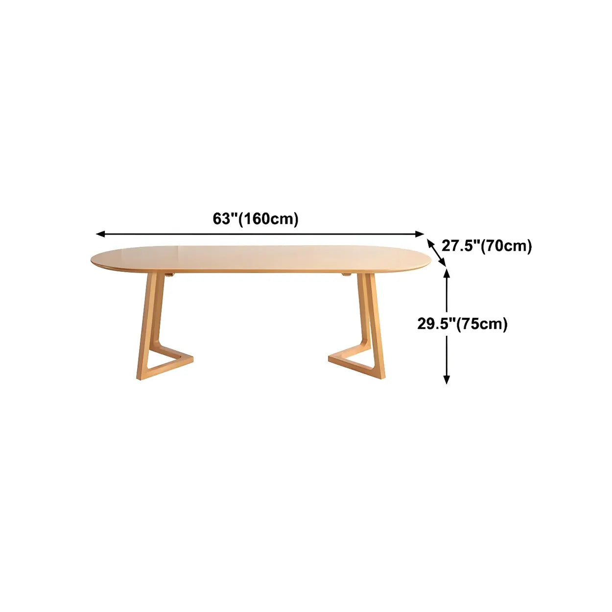 Modern Rustic Oval Pine Double-Pedestal Dining Table