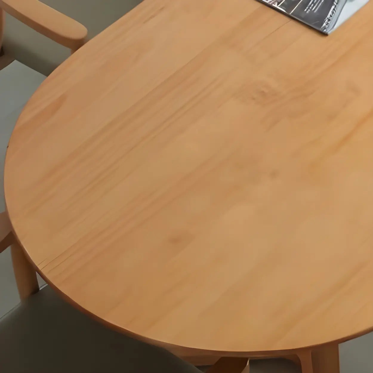 Modern Rustic Oval Pine Double-Pedestal Dining Table — Table Only