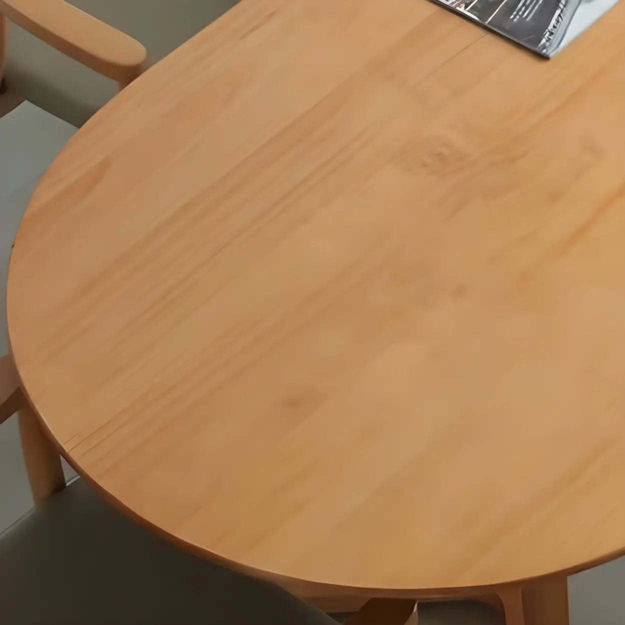 Modern Rustic Oval Pine Double-Pedestal Dining Table — Table Only