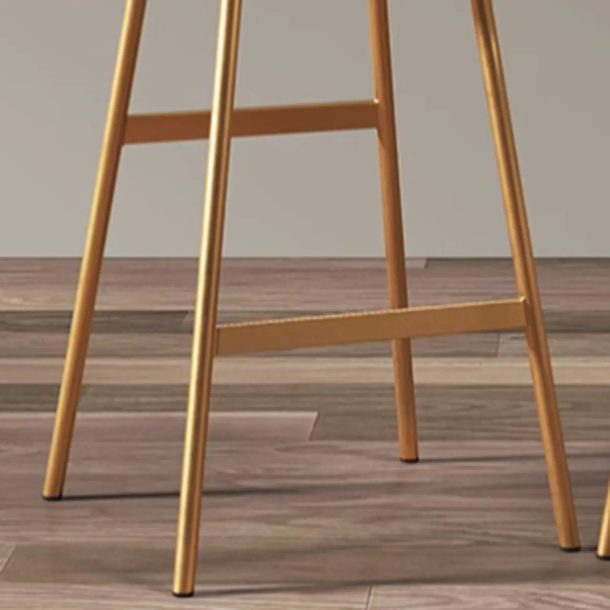 Modern Saddle Seat Low-Back Bar Stool