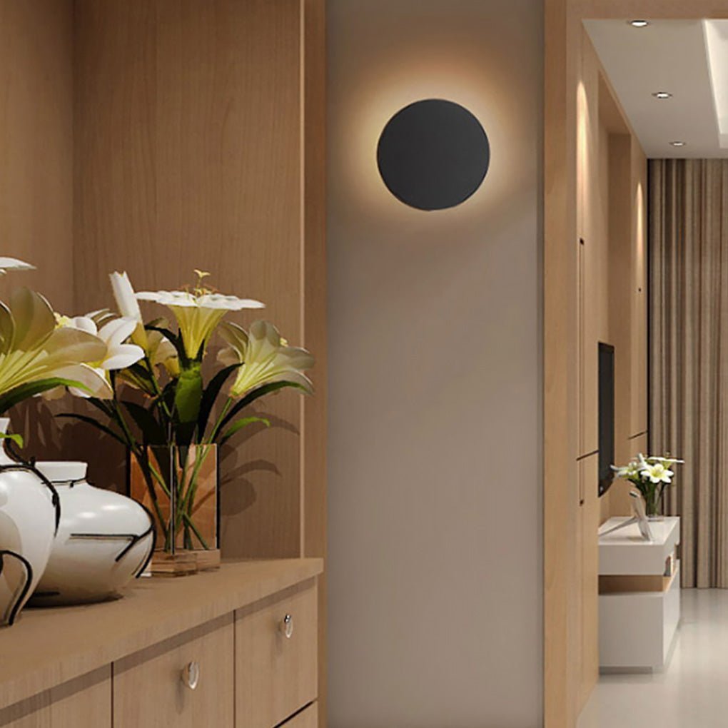Modern Simple Waterproof Creative Aluminum LED Wall Lamp Landscape Lighting-Lighom