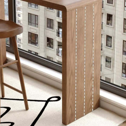 Space-Saving Bar Height Table with Storage