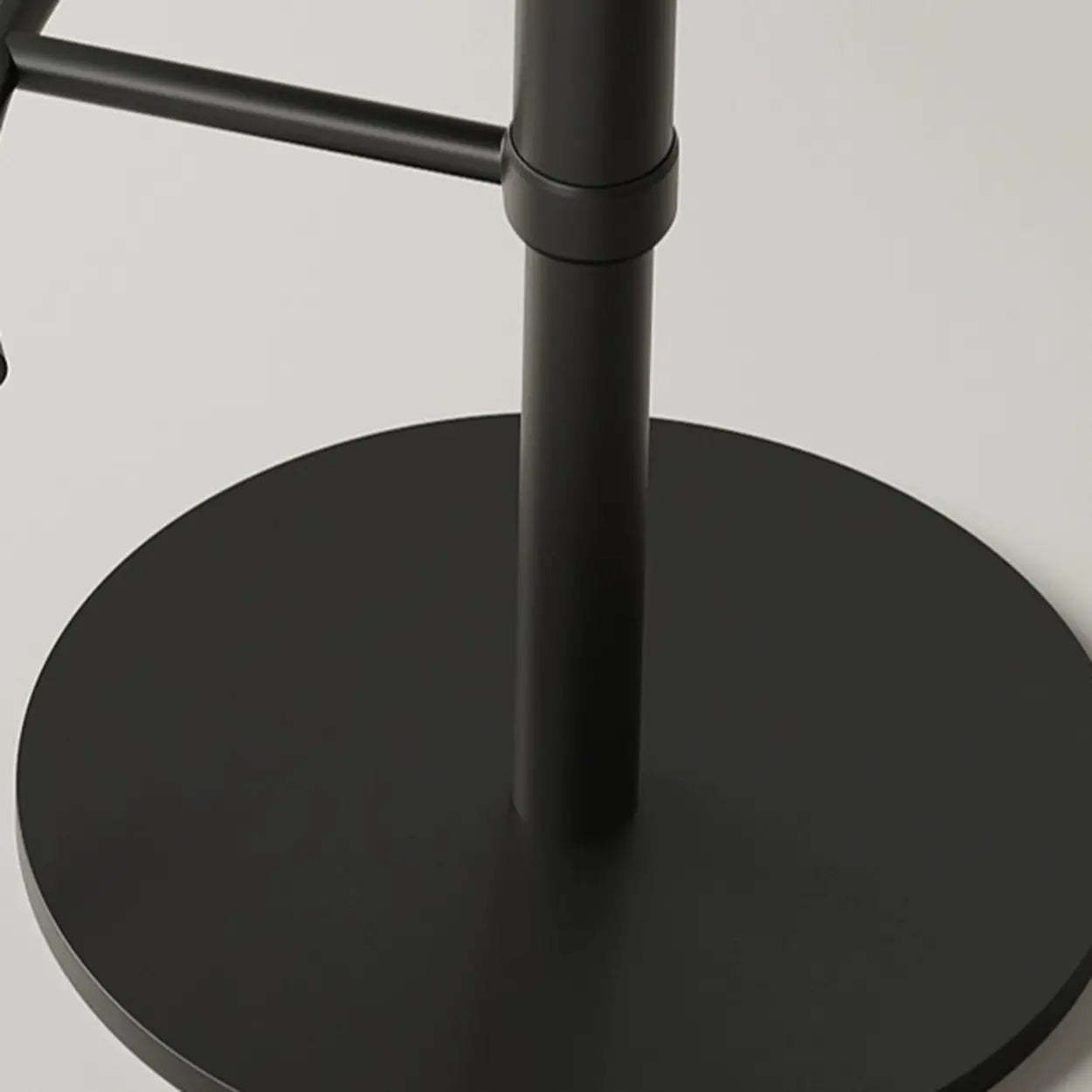 Modern Swivel Brown Leather Bucket Bar Stool