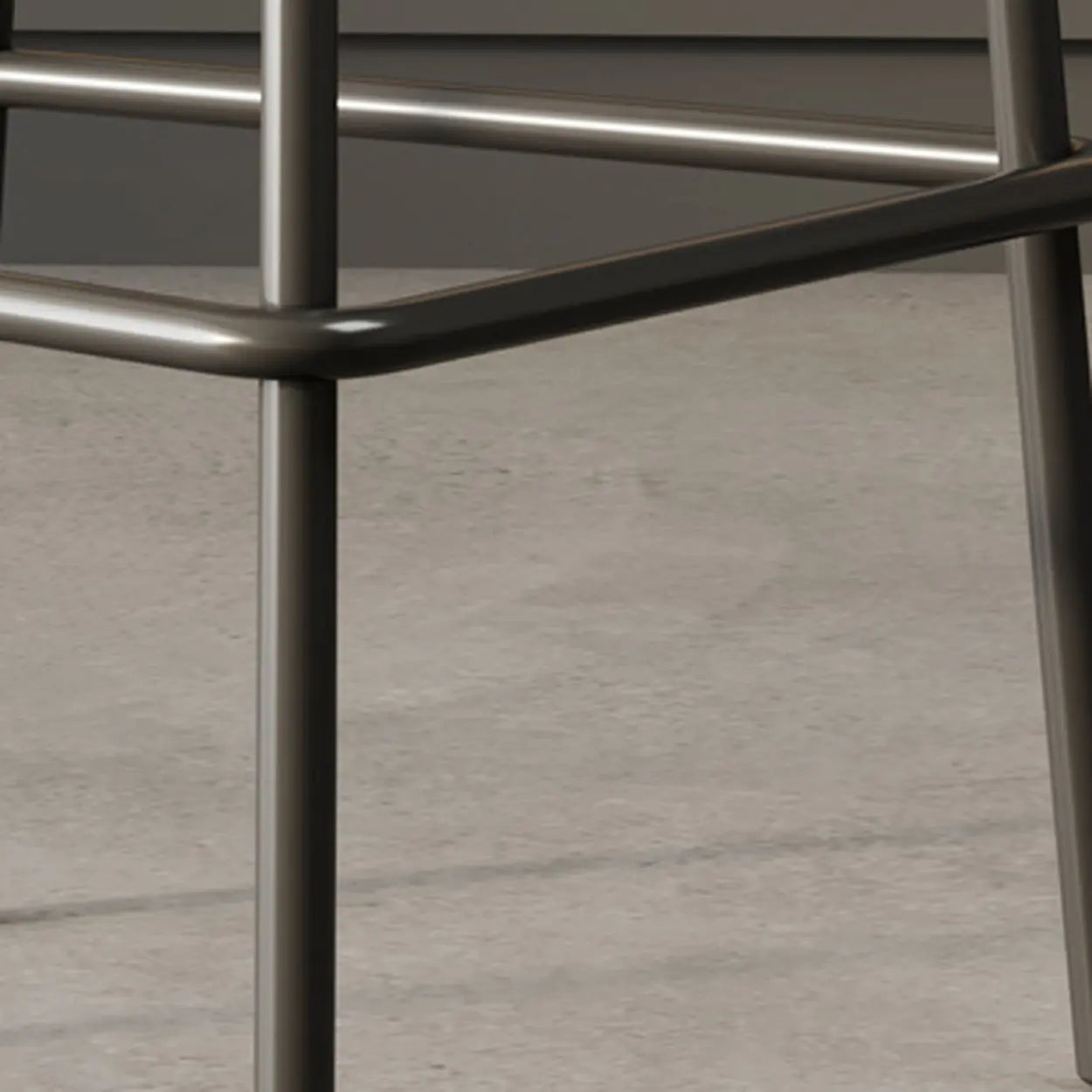 Modern Upholstered Leather Bar Stool