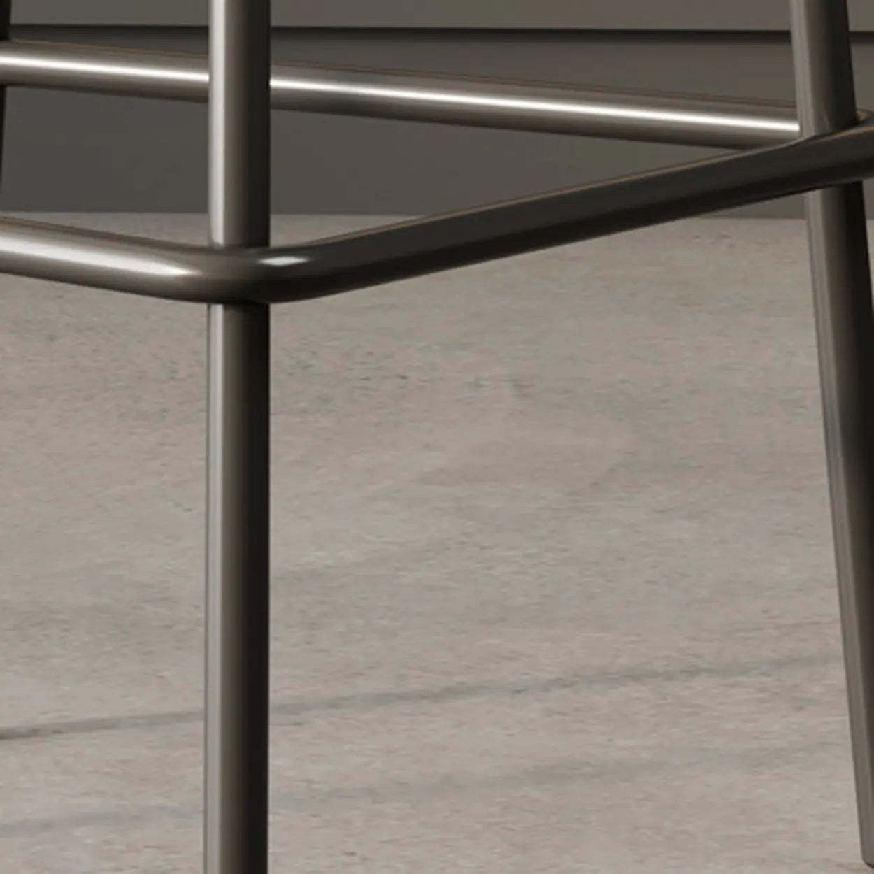 Modern Upholstered Leather Bar Stool