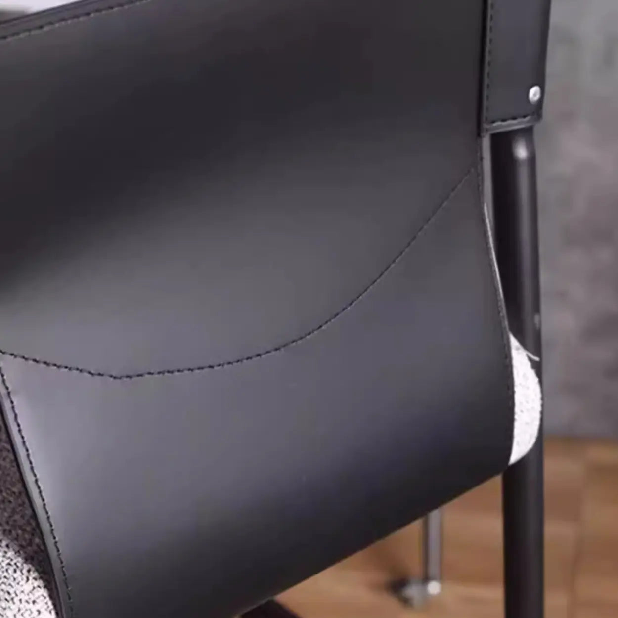 Modern Upholstered Low Back Armless Counter Bar Stool