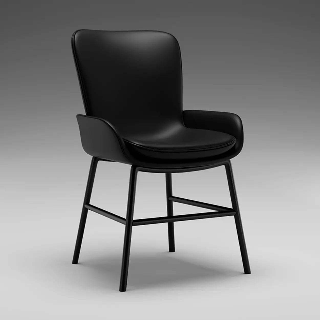 Modern Upholstered Armchair Dining Chair
