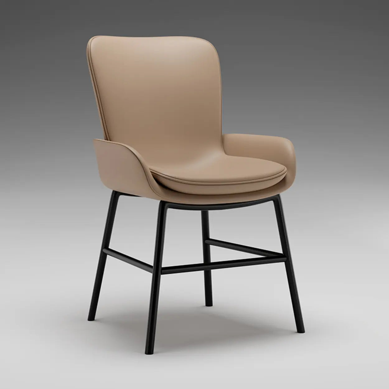 Modern Upholstered Armchair Dining Chair