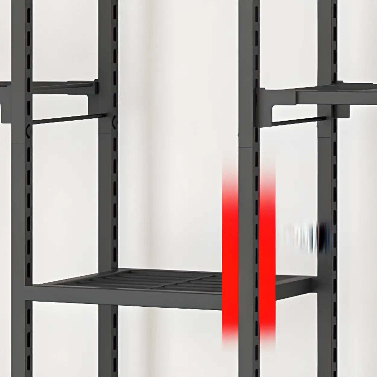 Modern White Multi-Level Metal Plant Stand