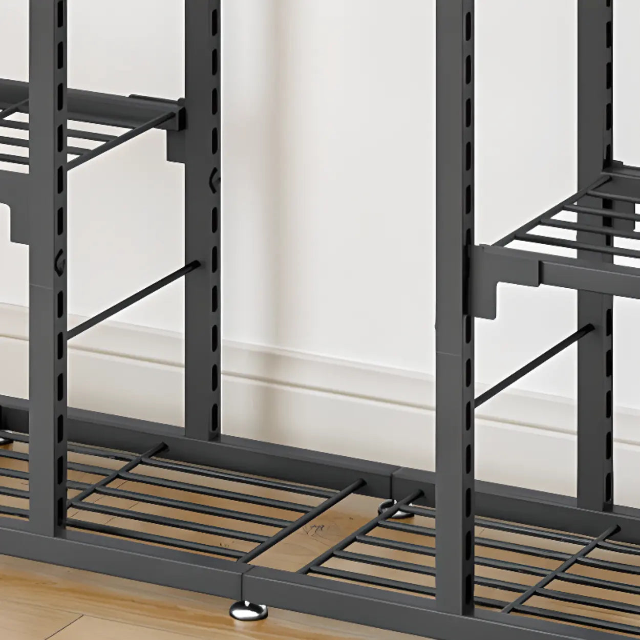 Modern White Multi-Level Metal Plant Stand