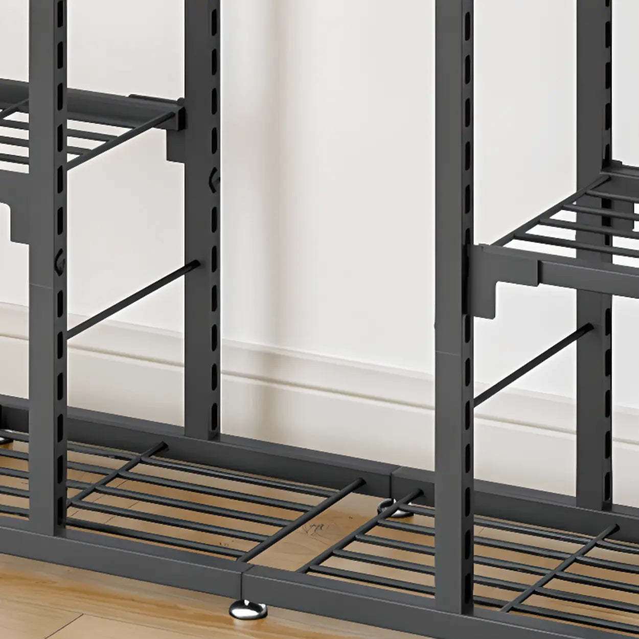 Modern White Multi-Level Metal Plant Stand