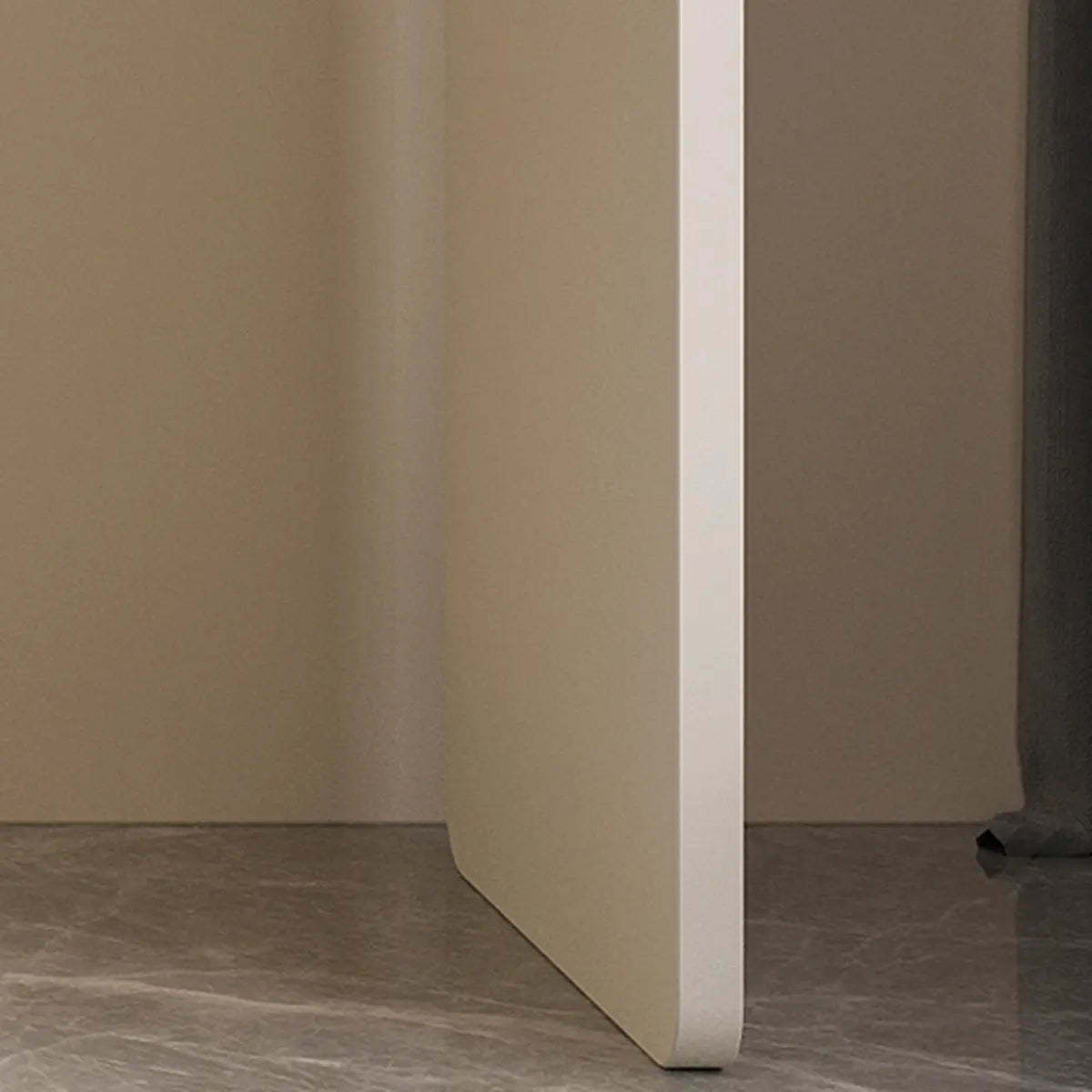 Modern White Scalable Makeup Vanity with Drawers