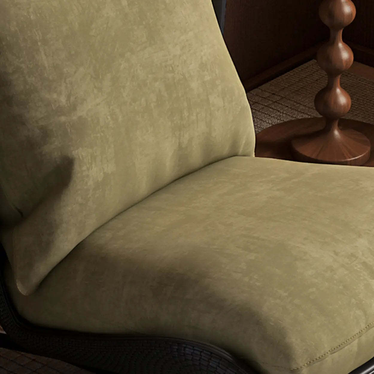 Modern Wide Black Recliner Accent Chair