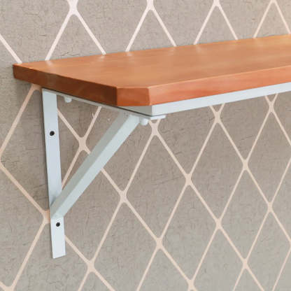 Modern Wood Adjustable Wall-Mounted Bar Table — Table Only