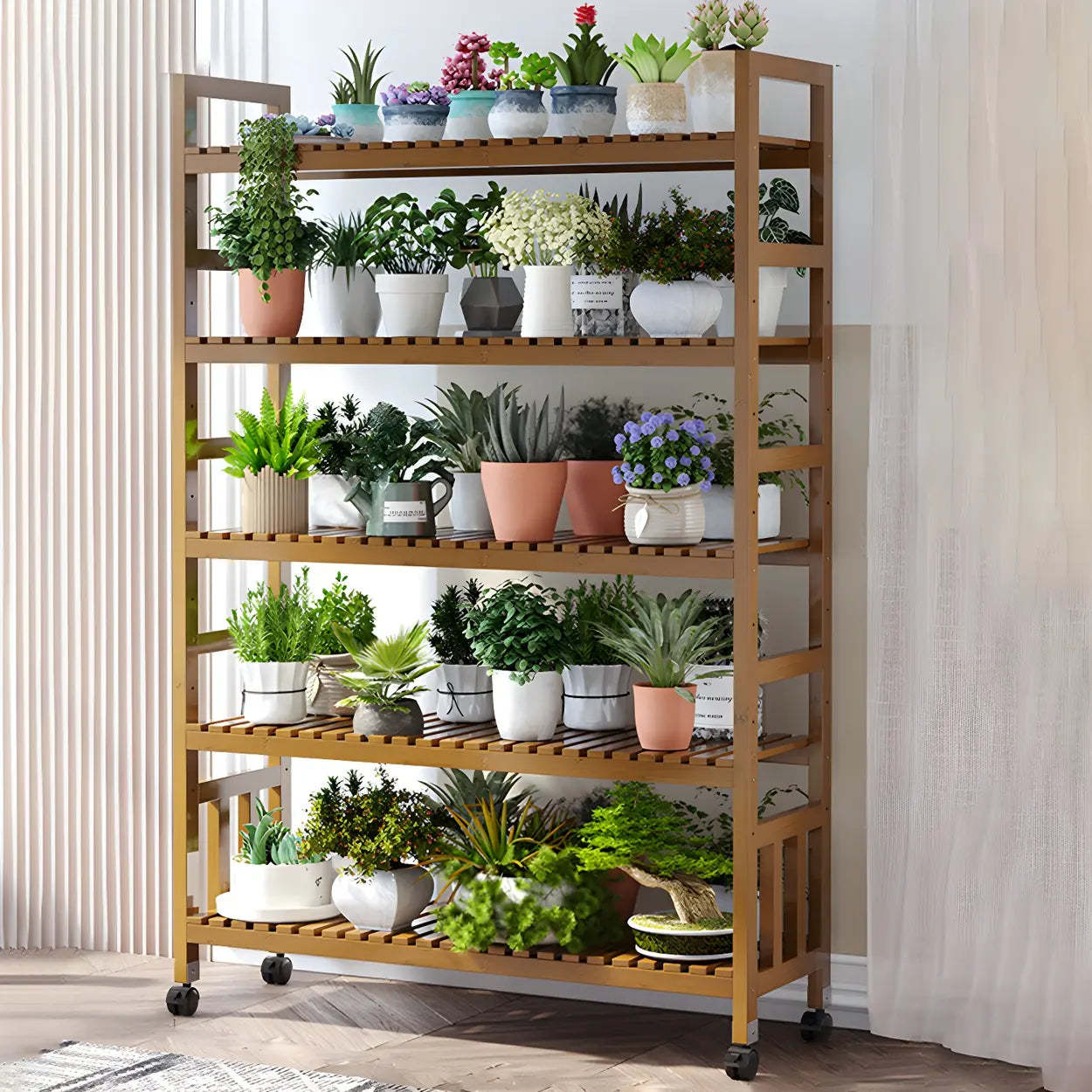 Stand plant brown out no profit f in wood bamboo