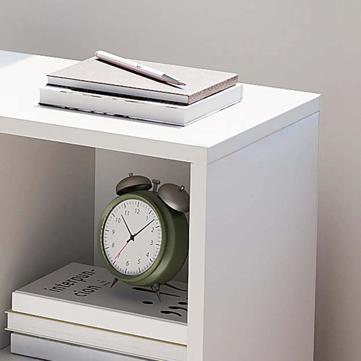 Modular Wood Low Storage Bookcase