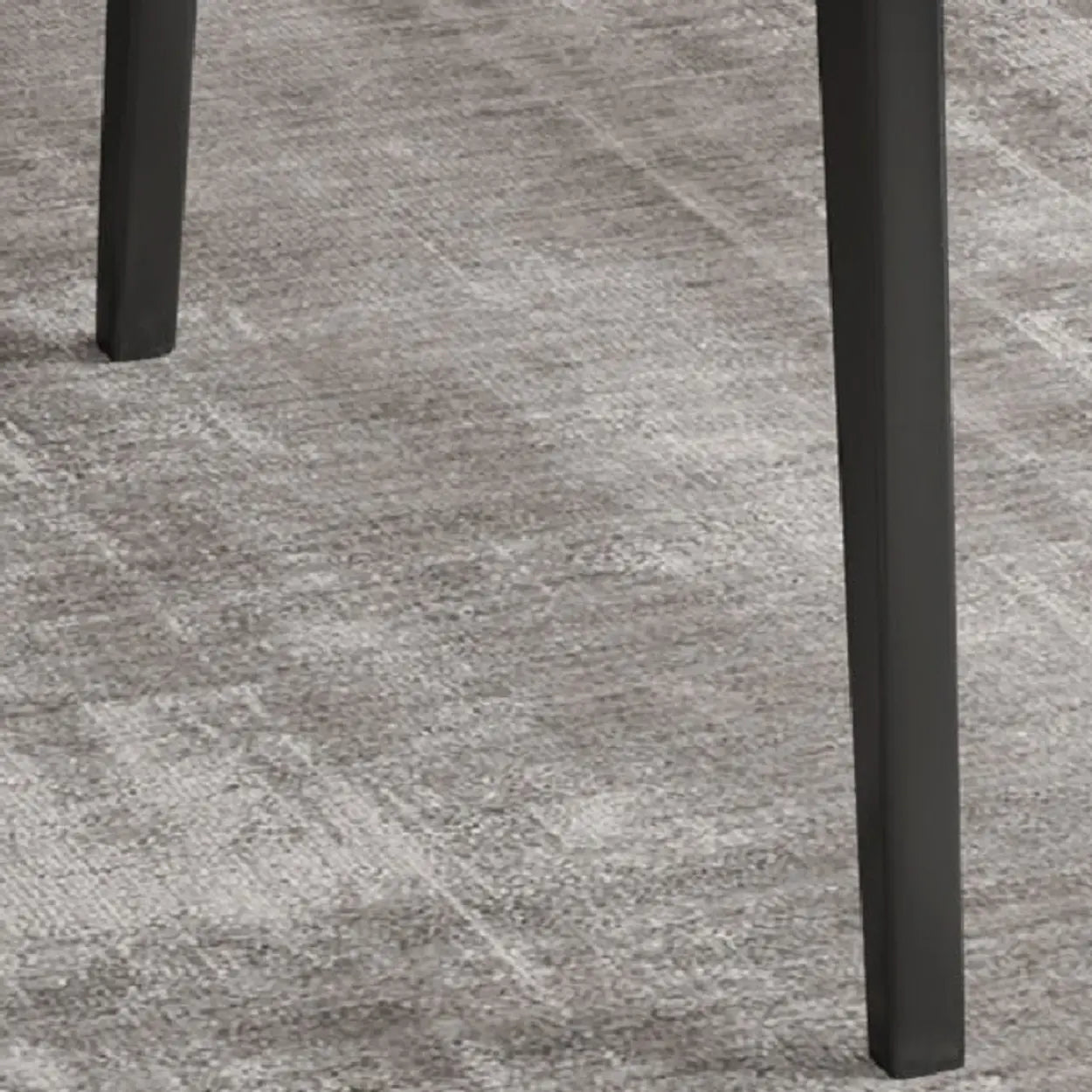 Padded Leather Solid Back Dining Chair