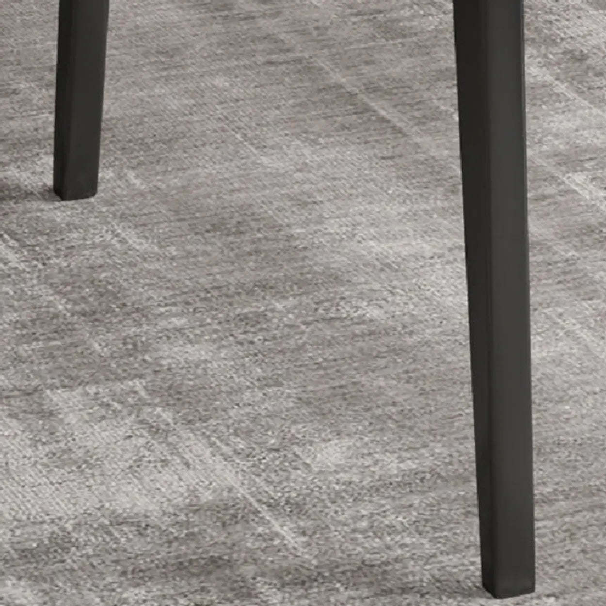 Padded Leather Solid Back Dining Chair