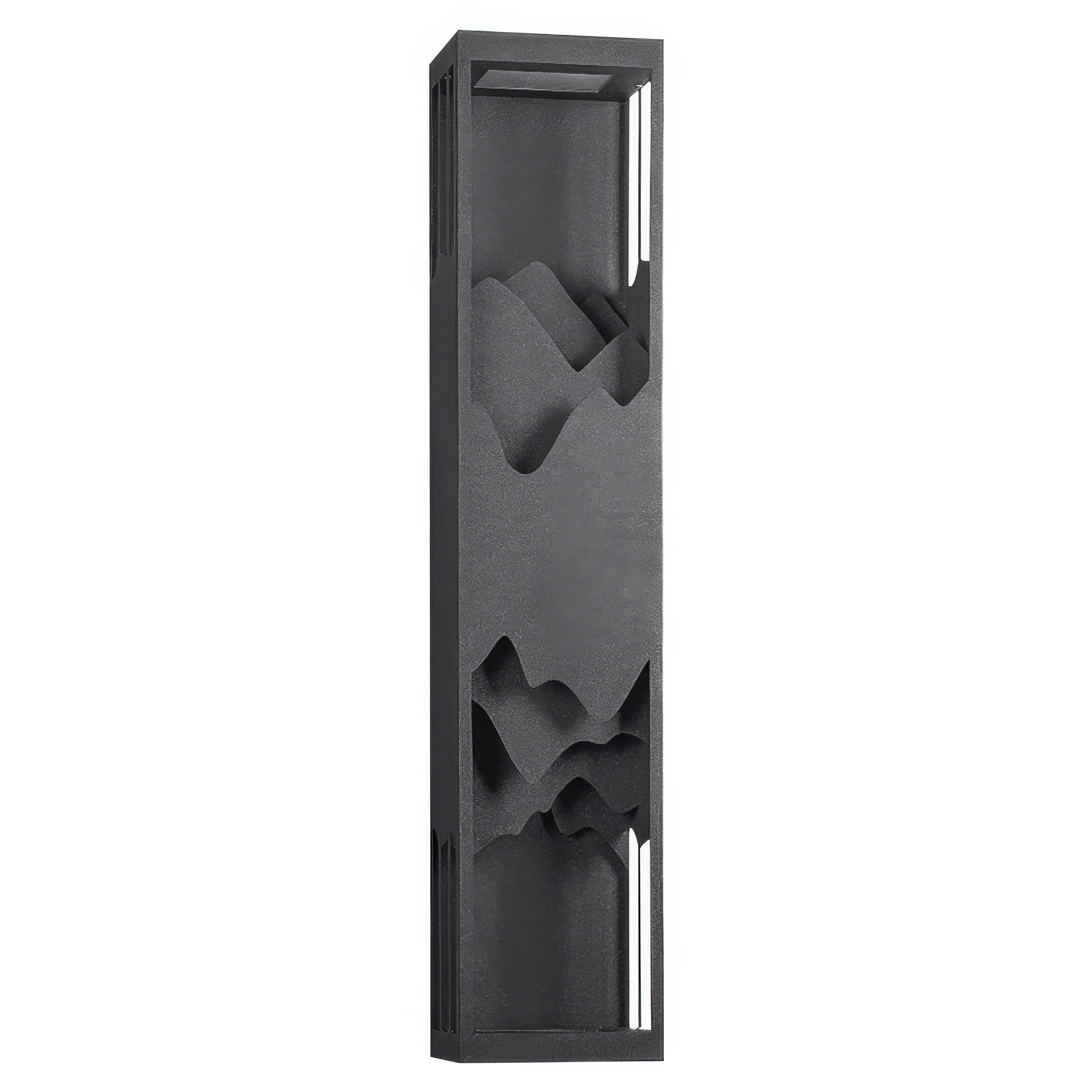 Mountain Scenery LED Up-Down Solar Porch Wall Lamp