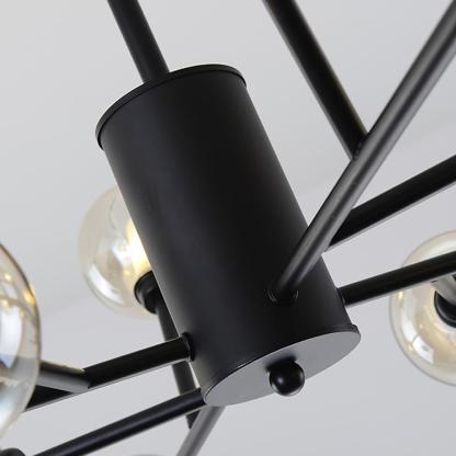 12-Bulb Glass Sputnik LED Nordic Island Pendant Light