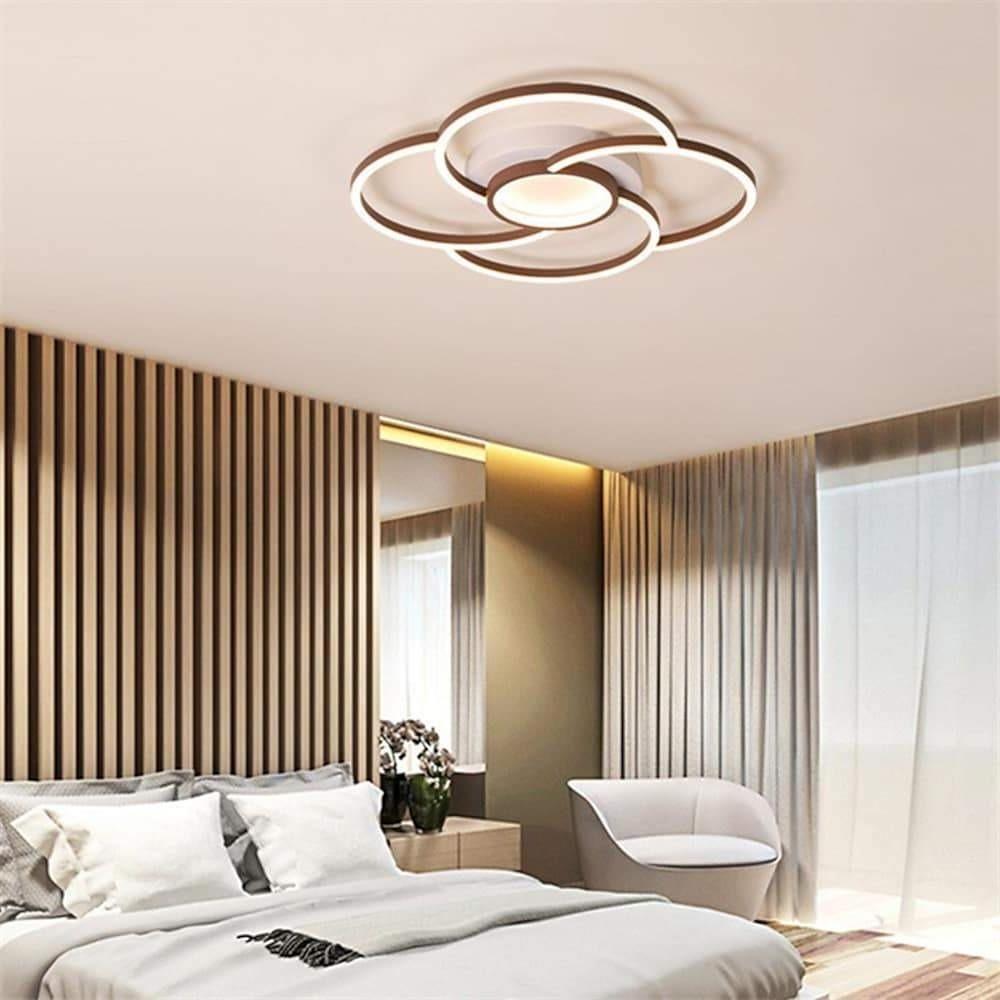 Geometric LED Flush Mount Light