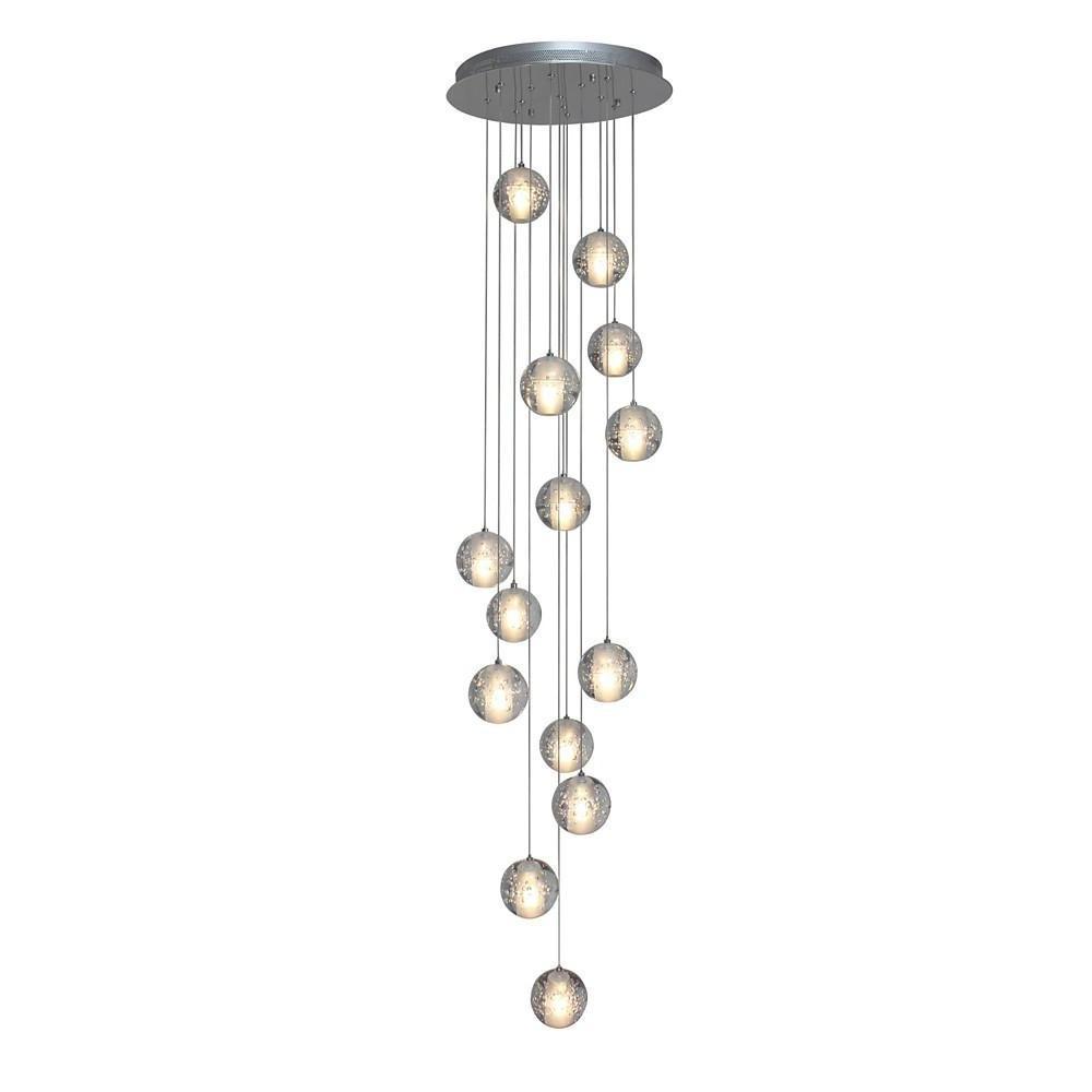 Modern Adjustable Chandelier Light Ceiling Light 14 Bulbs-Lighom