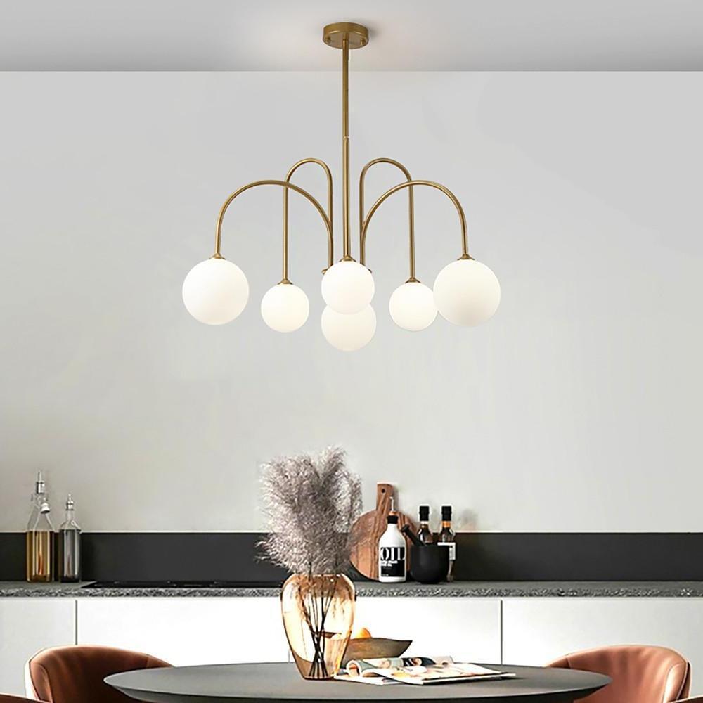 Sputnik Multi-Light White Ball Gold/Black - Black