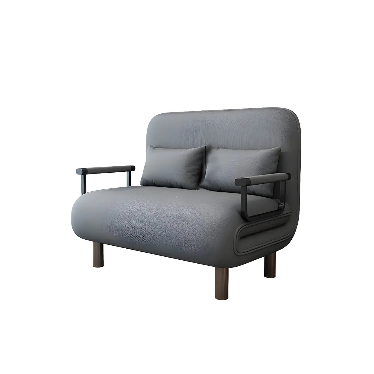 Multi-Function Modular Linen Sleeper Sofa — Dark Blue