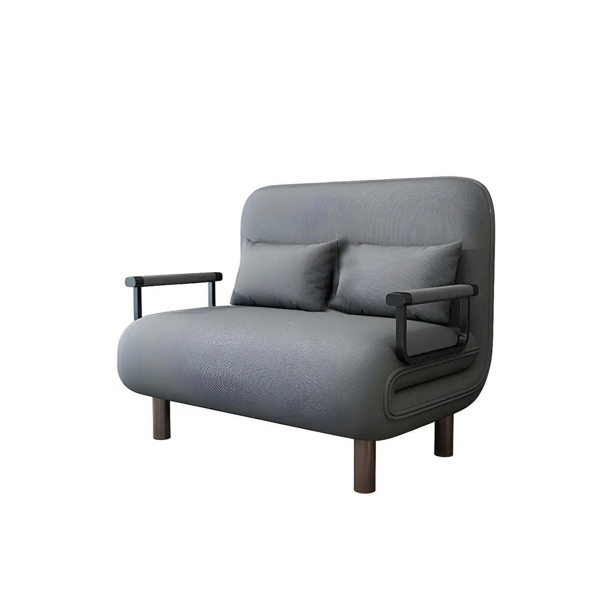 Multi-Function Modular Linen Sleeper Sofa — Dark Blue