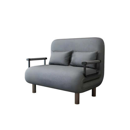 Multi-Function Modular Linen Sleeper Sofa — Dark Blue