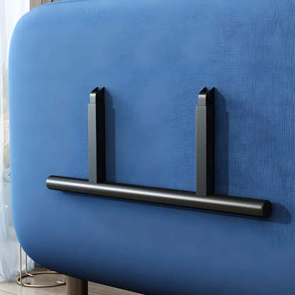 Multi-Function Modular Linen Sleeper Sofa — Light Blue