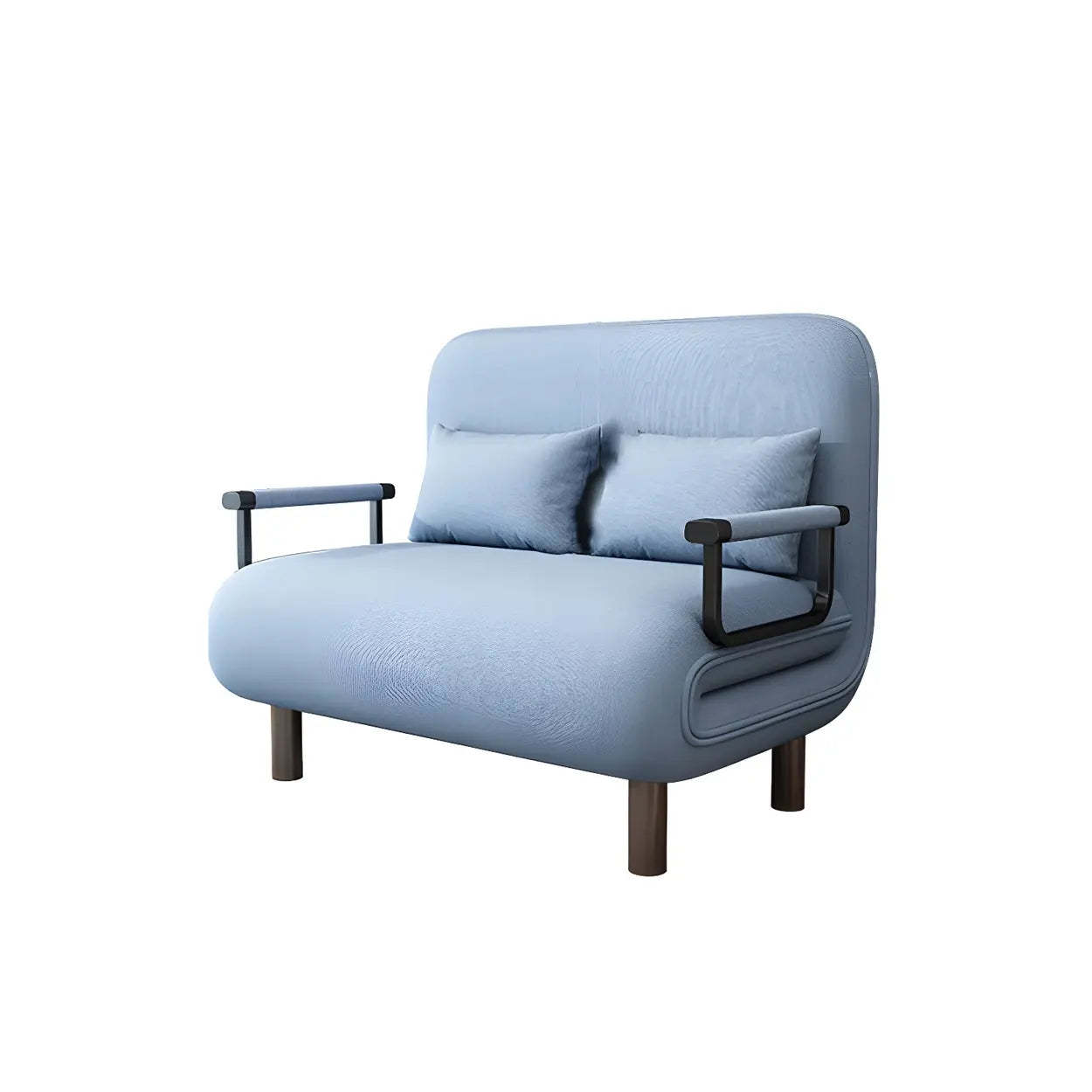 Modern modular sofa gray sofas — 31" L x 27" W x 33" H / Light Blue
