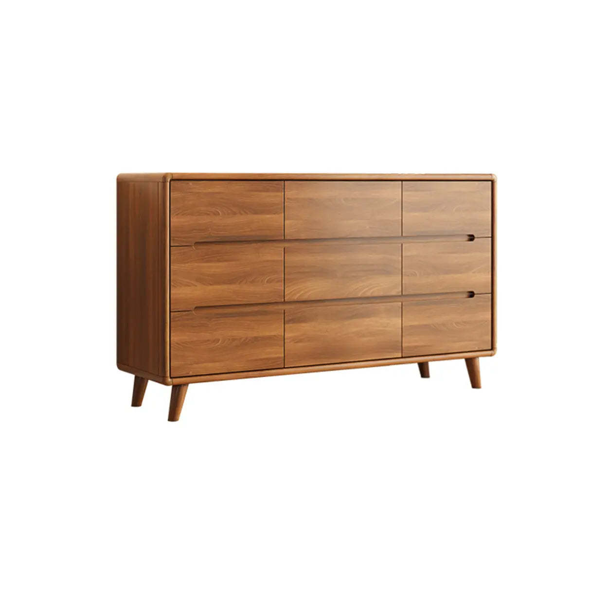 Multi-Size Wood Drawer Dresser