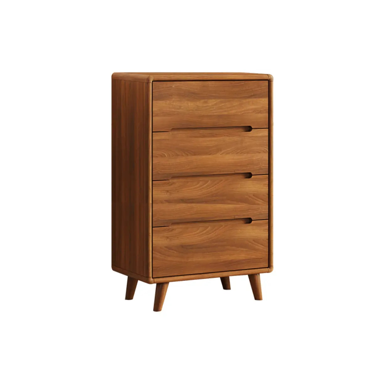 Multifunctional Rectangular Wood Dresser with Drawers