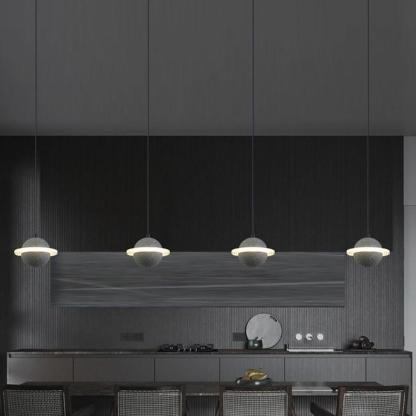 Saturn Acrylic Kitchen Island Pendant