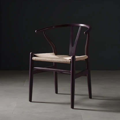 Beech Wood Wishbone Dining Chair